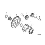 One Way Starter Clutch Gear Fits Honda TRX400 Sportrax (1999-2008)