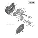Inner Clutch Cover Plate Fits Can-Am CanAm Maverick Turbo R / RR (2020-2021)