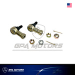 Tie Rod Ends Fits Yamaha Big Bear Grizzly Bruin Kodiak YFM250 YFM350 YFM400 YFM450 (1999-2011)