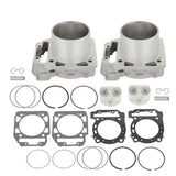 Cylinder Piston Gasket Rebuild Kit Fits Can-Am Bombardier BRP Outlander Commander Renegade 800 (2007-2015)