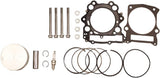 Piston Gasket Ring Bolts Kit Fits Yamaha Grizzly Rhino Raptor 660R (Bore 102mm)