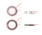 Billet Bearing Carrier Fits Suzuki LT-Z400 LTZ400 QuadSport (2003 ONLY)