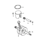High Performance Crankshaft Assembly fits Honda CR125R Dirt Bike (1990-2007)