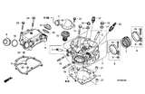 Cylinder Head Fits Honda Rancher Foreman TRX420 TRX500 (2009-2024)