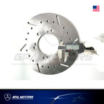 Front Disc Brake Rotor High Performance Fits Polaris Sportsman 500 1999-2008