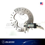 Rear Disc Brake Rotor Fits Honda Sportrax TRX450R TRX450ER 2004-2014
