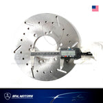 Front Disc Brake Rotor High Performance Fits Polaris Sportsman 500 1999-2008