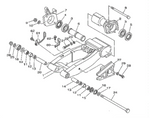 Billet Twin Row Rear Axle Bearing Carrier Fits Yamaha Raptor 660R 2001-2005