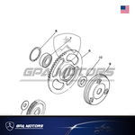 One Way Starter Clutch Gaskets fits Yamaha YFM125 Breeze 89-04 Grizzly 04-13