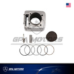 Cylinder Piston Gasket Top End Kit Fits Honda XR400R 1996-2004