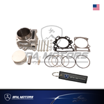 Cylinder Piston Gasket Kit Fit Yamaha Grizzly 660 2002-2008 102mm 686cc