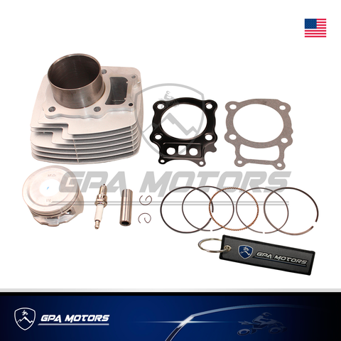 Cylinder Piston Gasket Top End Rebuild Kit Honda Rancher TRX350 2000-2006